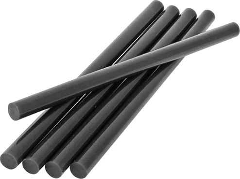 Tpster Ράβδοι Σιλικόνης 10356 Schwarz 6Stück