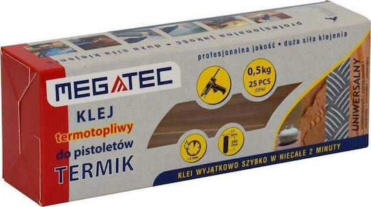 Megatec Ράβδοи от топли силикон 232-0058 Прозрачен
