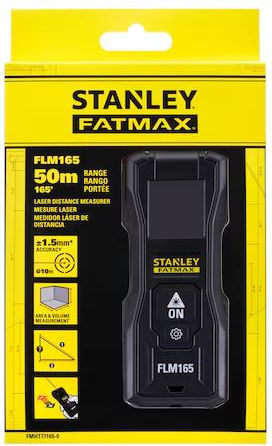 Stanley Μέτρο Laser FLM165 με Εύρος Μέτρησης 0.2m-50m