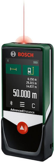 Bosch Laser Distance Meter AdvancedDistance 50C with Range up to 50m