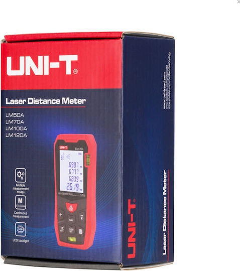 Uni-T Laser Distance Meter LM50A with Range up to 50m