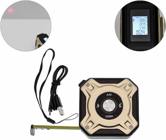 Factory Μέτρο Laser JG-030 με Δυνατότητα Μέτρησης 40m