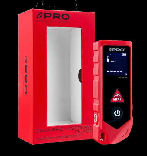 Profindustry Μέτρο Laser 100-L1-081 με Εύρος Μέτρησης 0.001m-40m