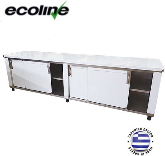 Lappas Подготвителен шкаф с плъзгащи се врати 300x70x85см Ecoline