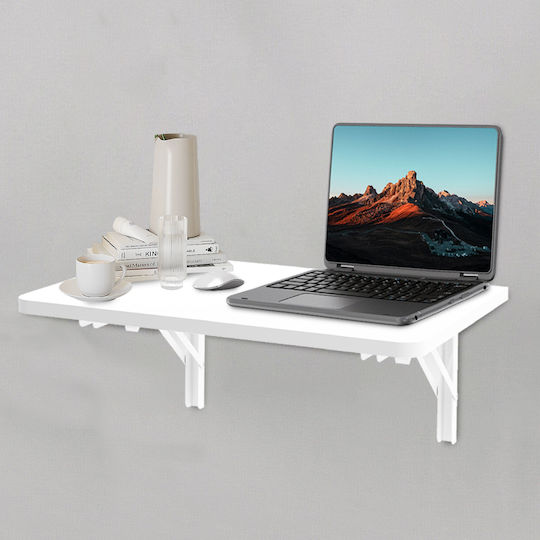 Shally Dogan Metal Microwave Oven Stand 80x60cm White