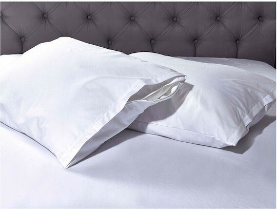 SB Home Protecție pentru Saltea King Size Waterproof cu Fustă Alb 180x200+30buc