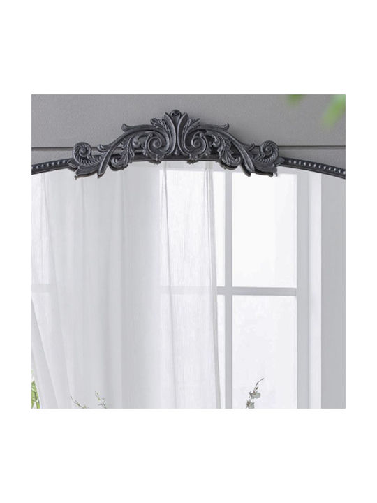 Artekko Oglindă de Perete cu Negru Ramă din Metalic 101.6x79.3cm 1buc