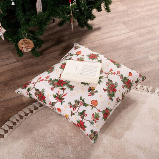 Teoran Christmas Decorative Rectangular Pillowcase Multicolored 30x50cm