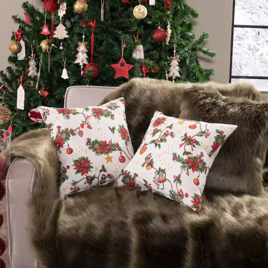Teoran Christmas Decorative Rectangular Pillowcase Multicolored 30x50cm