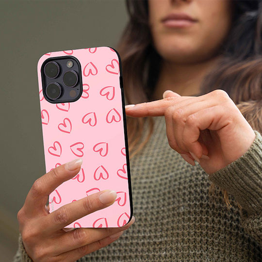 Θήκη Sonique Heart Series Motorola Edge 20 5g Ροζ