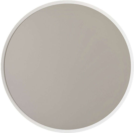Asir Group AS1070 Καθρέπτης Λευκός Διαμέτρου 60cm