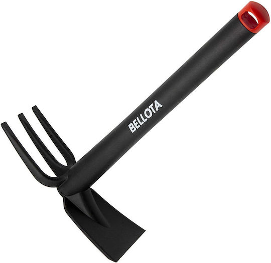 Bellota Kultivator mit drei Zinken Gartenrechen mit Stiel und Glasfaser Griff