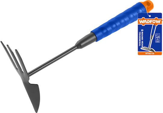 Wadfow Cultivator with Three Prongs Hand with Pole 30.5cm and Plastic Handle