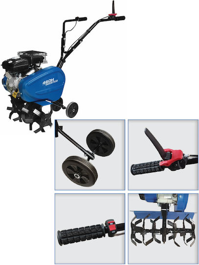 Hyundai 84J103 Four-stroke Cultivator Gasoline 3hp/100cc with Manual start
