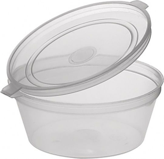 Simple Use Disposable Plastic Tableware for Sauce 30ml Transparent 50pcs