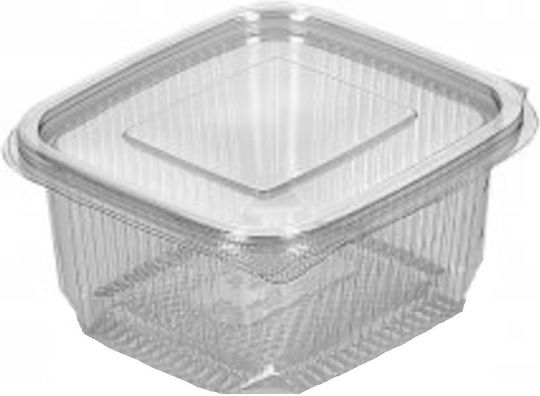 Lux Plast Disposable Plastic PET Tableware for Cold 375ml Transparent