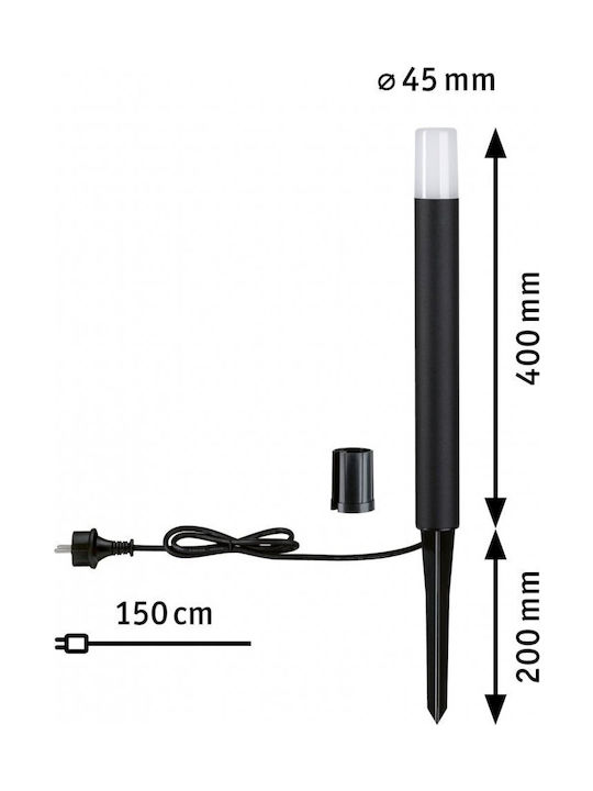 Paulmann Στεγανό Φωτιστικό Led Καρφωτό PL94385