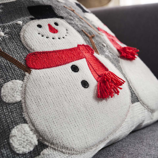 Gofis Home Christmas Decorative Square Pillowcase 43x43cm