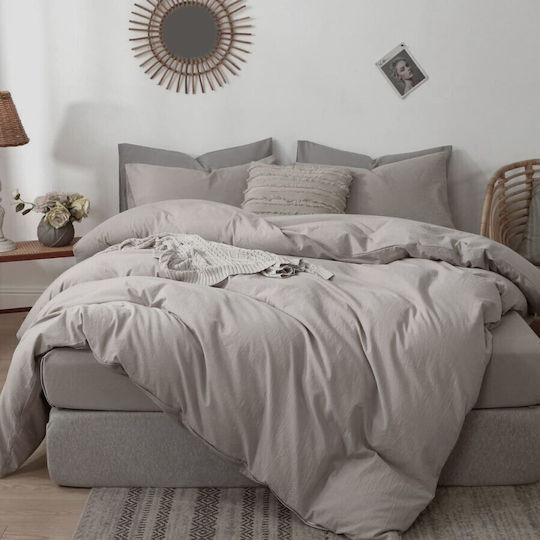 Pucioasa Σετ Διπλή 200x230cm Beige