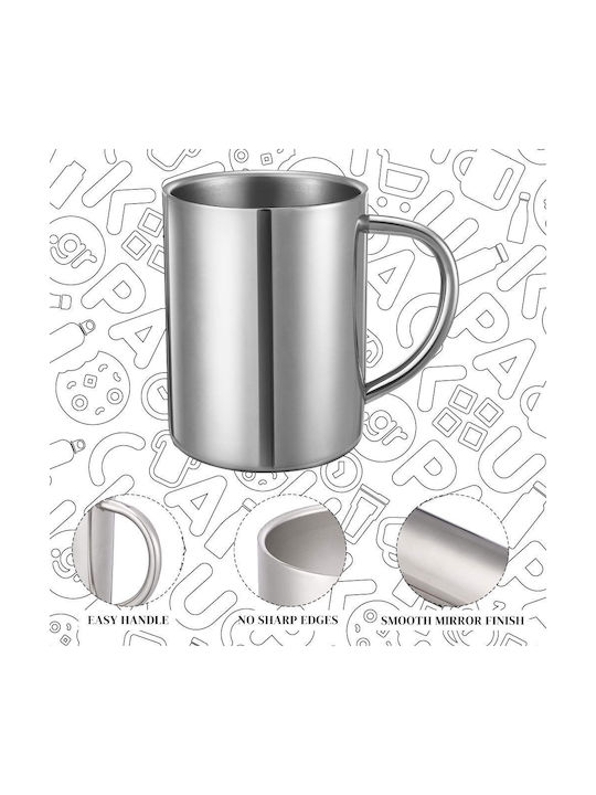Koupakoupa Olympiakos Winner Uefa Europa Conference League Champion 2023/24 Mug Metallic Silver 450ml