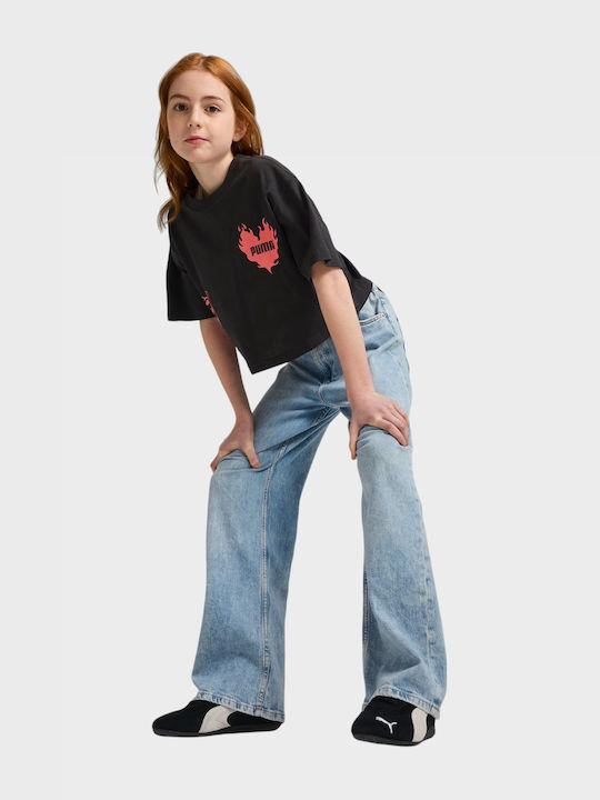 Tricou pentru copii Negru Essentials