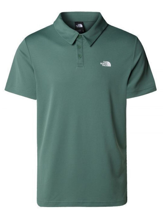 Tanken Polo Athletic Short Sleeve Blouse Duck Green