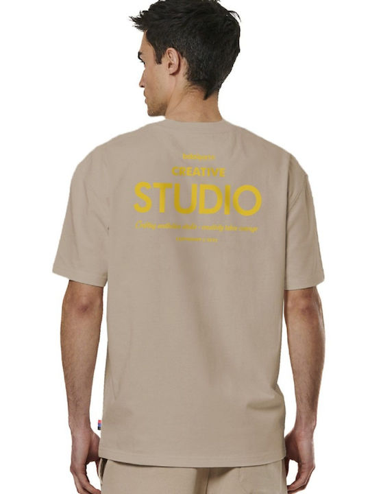 Body Action T-shirt Taupe Grey