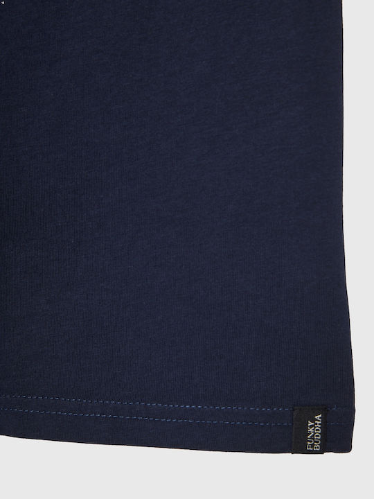 T-shirt Navy Μπλε