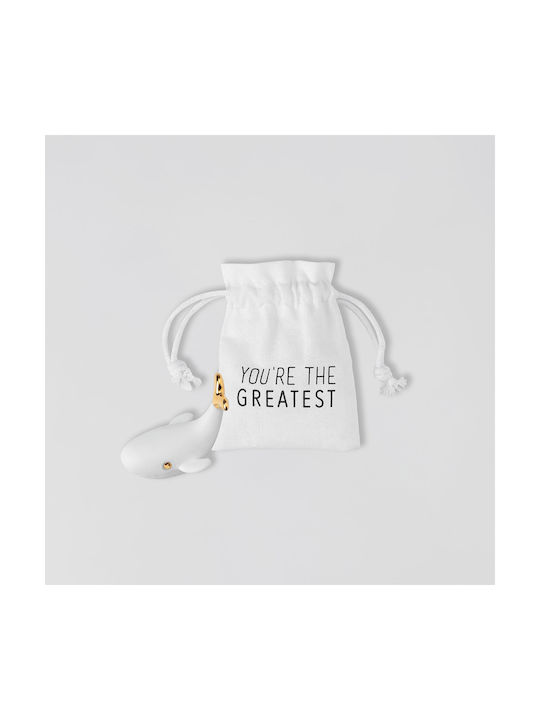 Raeder Lucky Charm You Are Greattest Whale 6x8cm