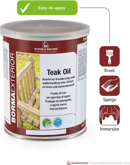 Borma Wachs Teak Oil Νερού Τικ Ματ 400ml