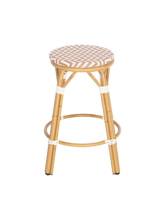 Stool for Bar Outdoor Chino Natural 43x43x65cm