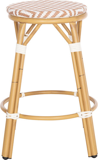 Stool for Bar Outdoor Chino Natural 43x43x65cm