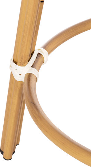 Stool for Bar Outdoor Chino Natural 43x43x65cm