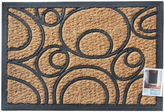 Covor de Intrare din Cocos Multicolor 60x40buc