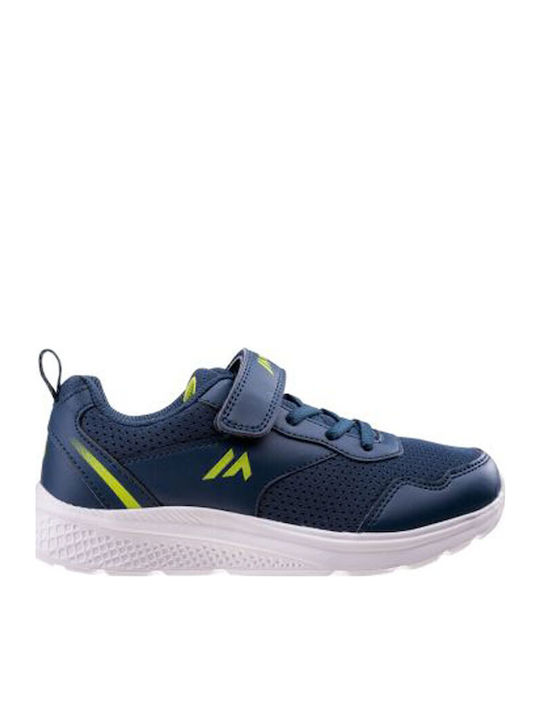 Παιδικά Sneakers με Σκρατς Navy Μπλε