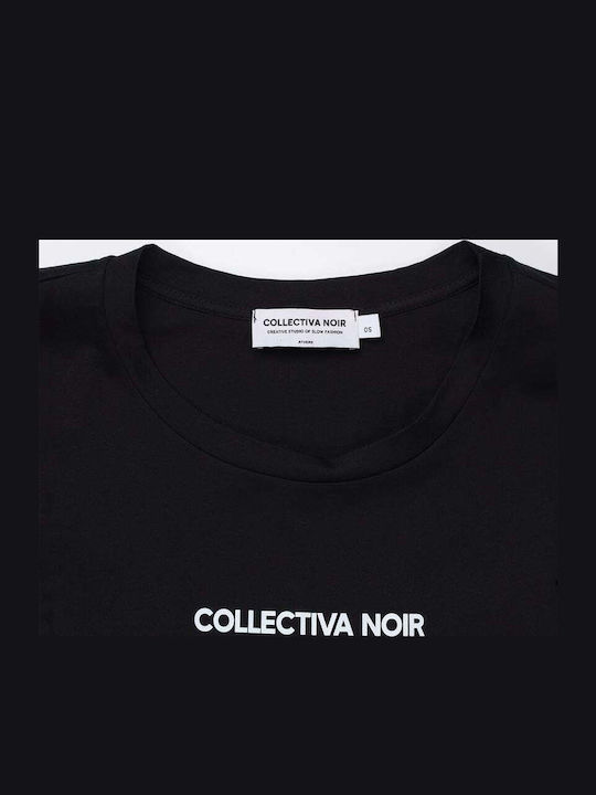 Summer Midi T-Shirt Dress Black CN140T05COT-Black