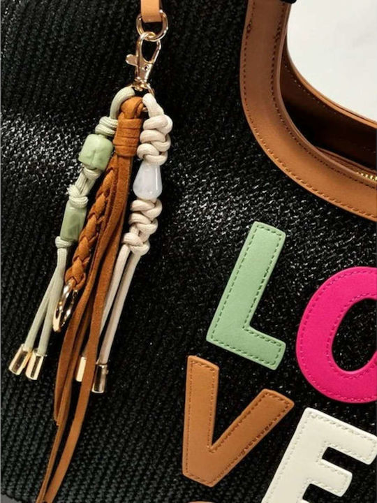 Women's Black Shopper Bag