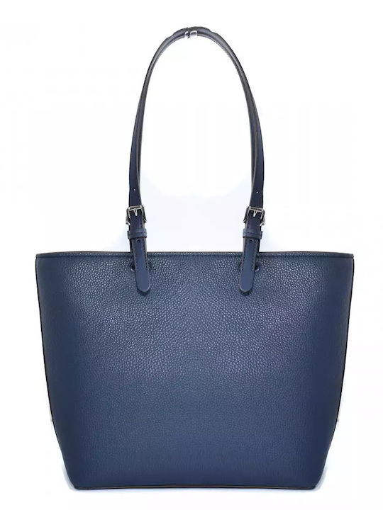 Michael Kors Set De piele Geantă de damă De umăr Albastră
