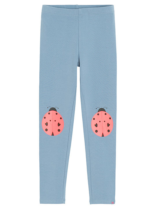 Set Kinder Leggings Lang Pink, Light Blue