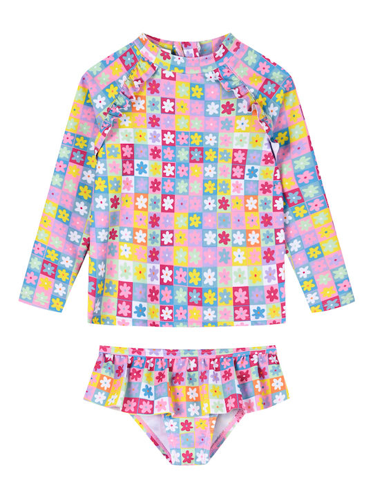 Energiers Flowers Kids Swimwear Swimwear Set Multicolour