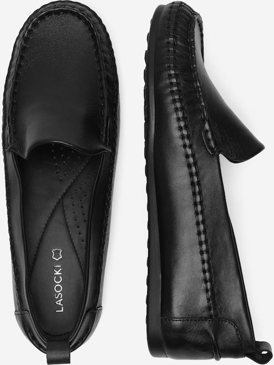 Mocasini dama în culoarea Negru