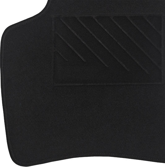 Σετ Μπροστινά και Πίσω Πατάκια 4τμχ για Hyundai Atos 1997-2008 Μαύρα