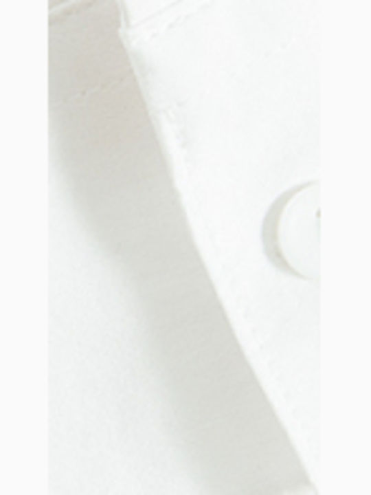 Kids Shirt Long Sleeve White