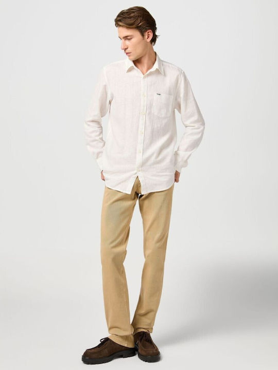 Greensboro 803 Παντελόνι σε Κανονική Εφαρμογή Beige