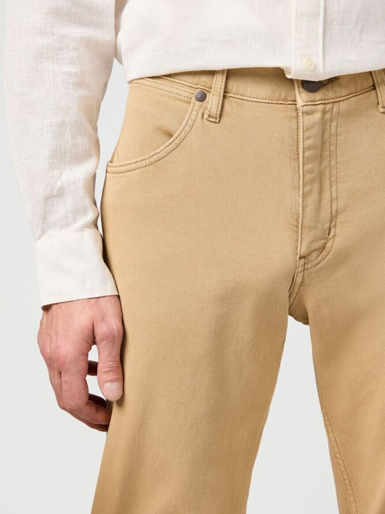 Greensboro 803 Παντελόνι σε Κανονική Εφαρμογή Beige