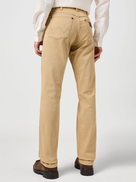 Greensboro 803 Παντελόνι σε Κανονική Εφαρμογή Beige