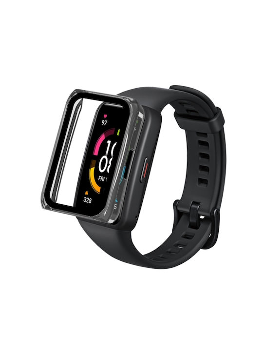 Huawei Пластмасов Калъф в Прозрачен цвят за Huawei Band 7, Huawei Band 6, Honor Band 6