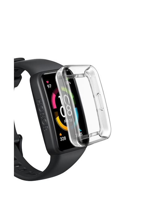 Huawei Силиконов Калъф в Прозрачен цвят за Huawei Band 7, Huawei Band 6, Honor Band 6