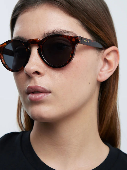 Meller Tigris Men's Sunglasses with Brown Tartaruga Plastic Frame and Black Polarized Lens DAY-TIGCAR