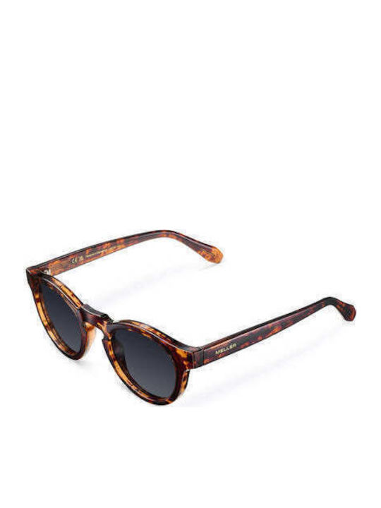 Meller Tigris Men's Sunglasses with Brown Tartaruga Plastic Frame and Black Polarized Lens DAY-TIGCAR